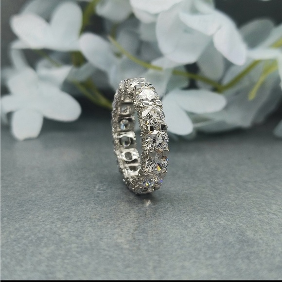 Jewelry - 925 CZ 5mm eternity band